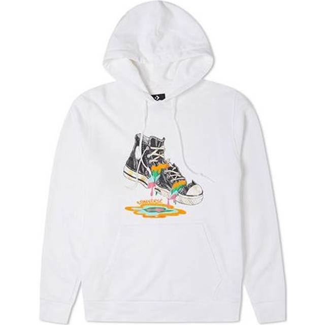 Converse Shoes Printing Fleece Lined White 10022937-A01