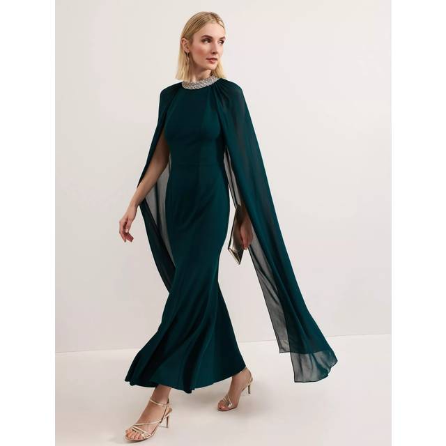 Phase Eight Collection 8 Bridie Maxi Dress, Dark Green