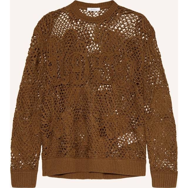 Sweater MAX MARA Woman color Tobacco