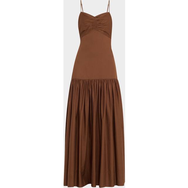 Harper Drop-Waist Maxi Dress - MILK CHOCOLATE - 2