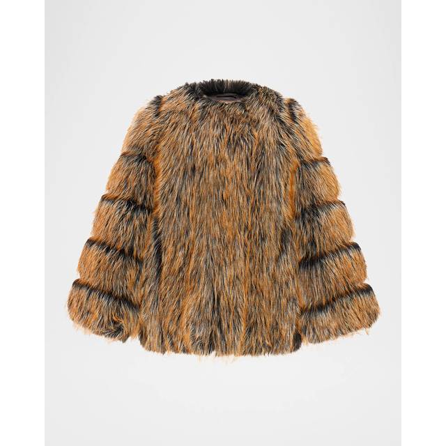 Fox Faux Fur Jacket - CROSS - Medium