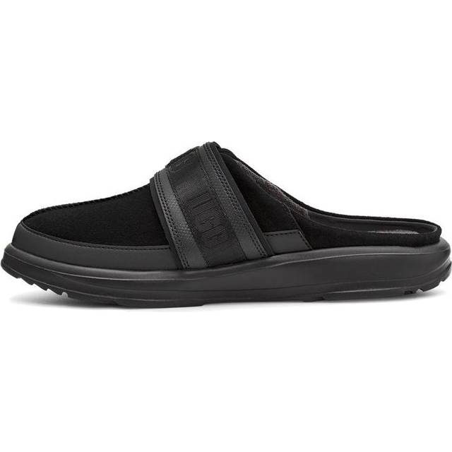 UGG Kick It Slide Cozy Lightweight Fashion Black Slippers - BLACK - 10
