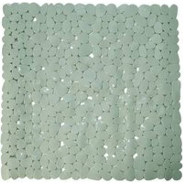 Pebbles PVC Shower Mat - Sage