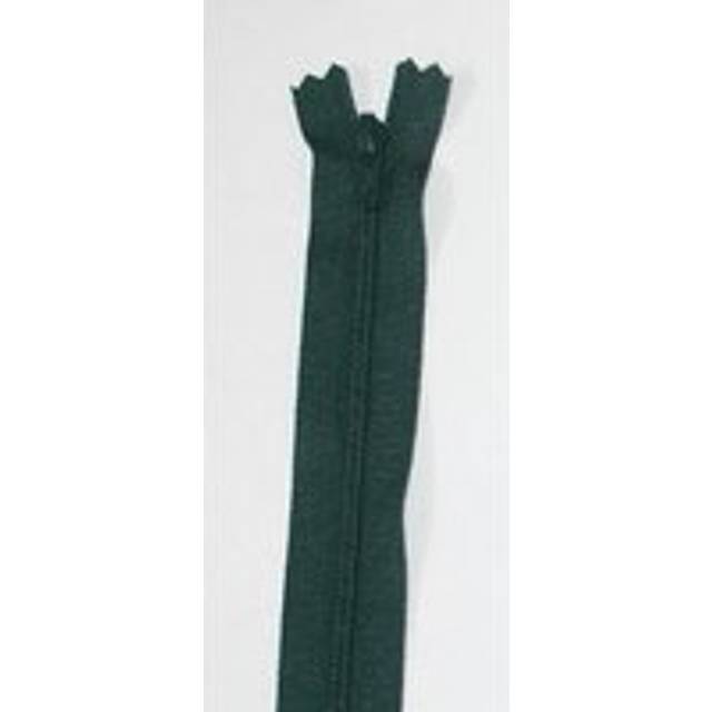 YKK Nylon Closed End Dress Zips Bottle Green