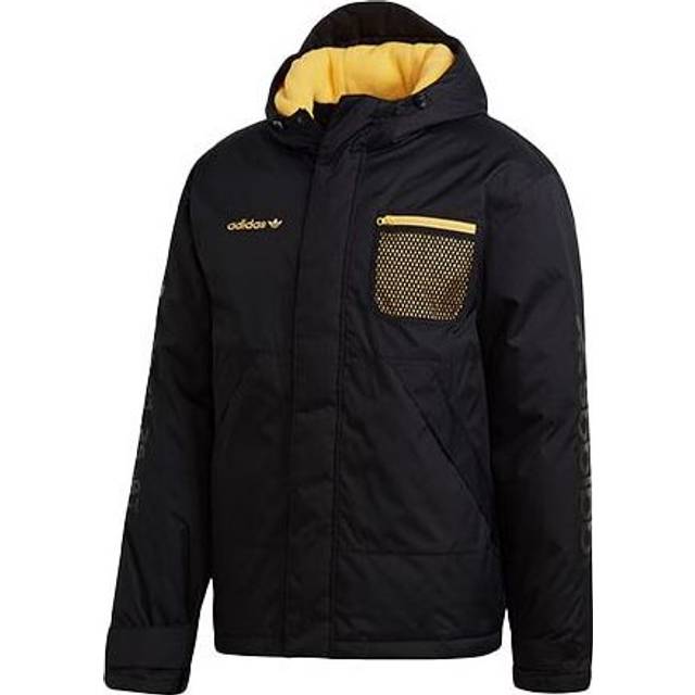 adidas originals Adv 2in1 Jkt Stay Warm Detachable vest Reflective hooded down Jacket Black GJ6734 - XS