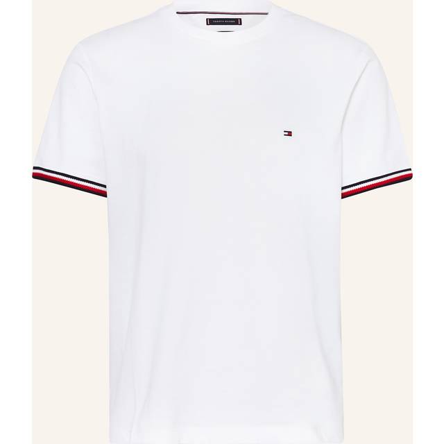 Tipped T-Shirt - White - XL