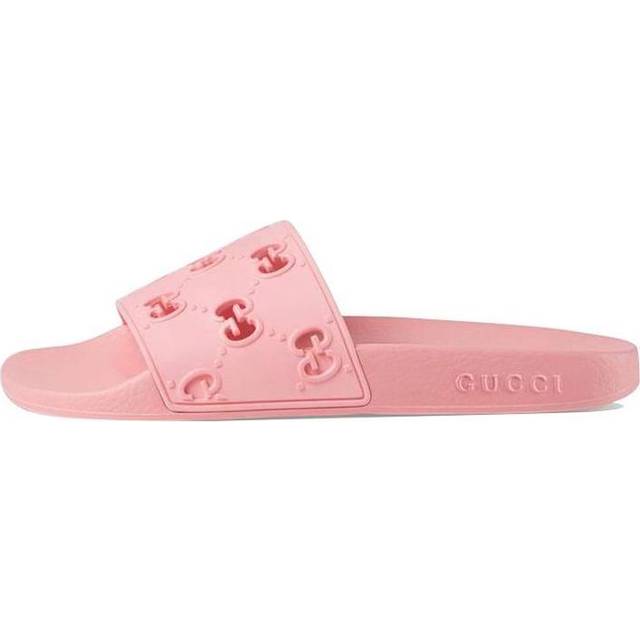 (WMNS) Gucci GG Slide Rubber 'Pink' 573922-JDR00-5846