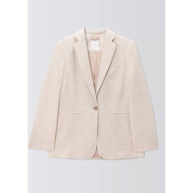 John Lewis Single Breasted Linen Blazer