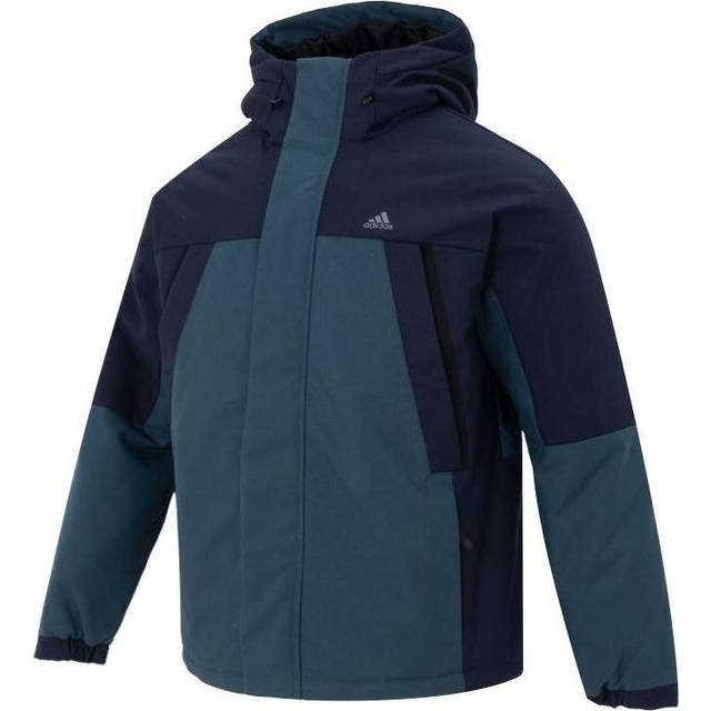 adidas SHRT Down Parka 'Teal Black' IL8923 - Teal/Black - XL