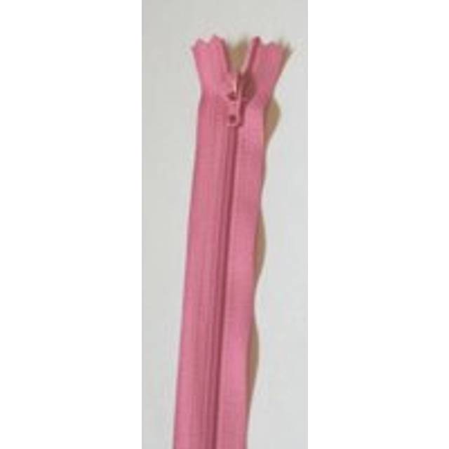 YKK Nylon Closed End Dress Zips Rose Pink
