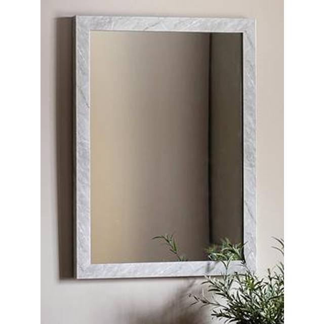 Gallery Romano Mirror Marbled White 570X770Mm