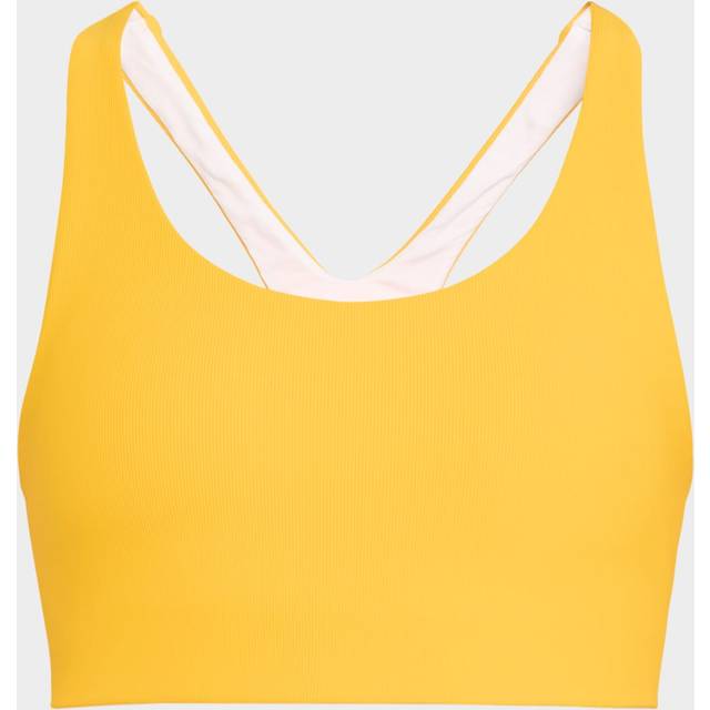 Dunes Jade Racerback Sports Bra - YELLOW - X-Large