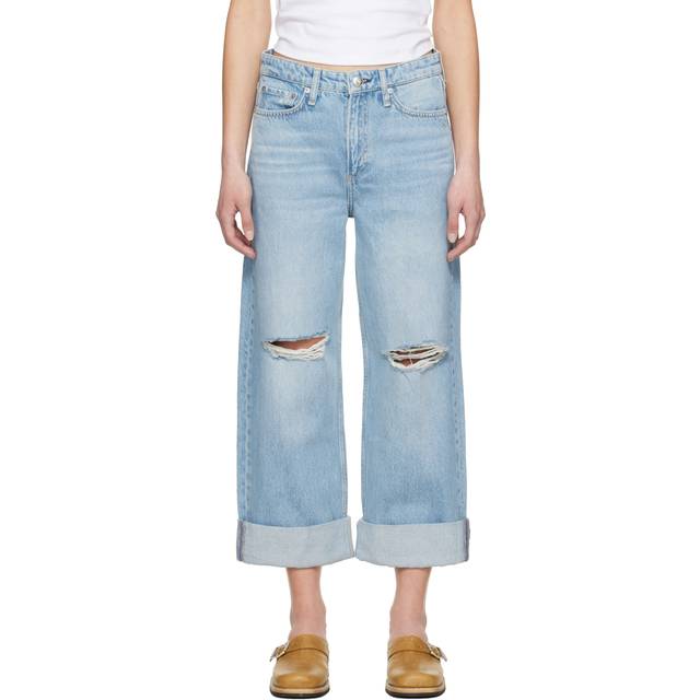 Rag & Bone Logan Mid-Rise Wide Leg Ludlow Jean