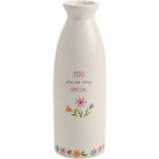 The Cottage Garden You Are Special Ceramic Stem Vase - White