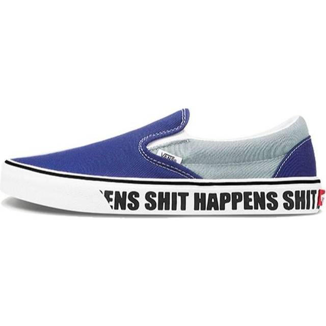 Vans Classic Slip-On Navy Blue VN0A4U38WTW - 5