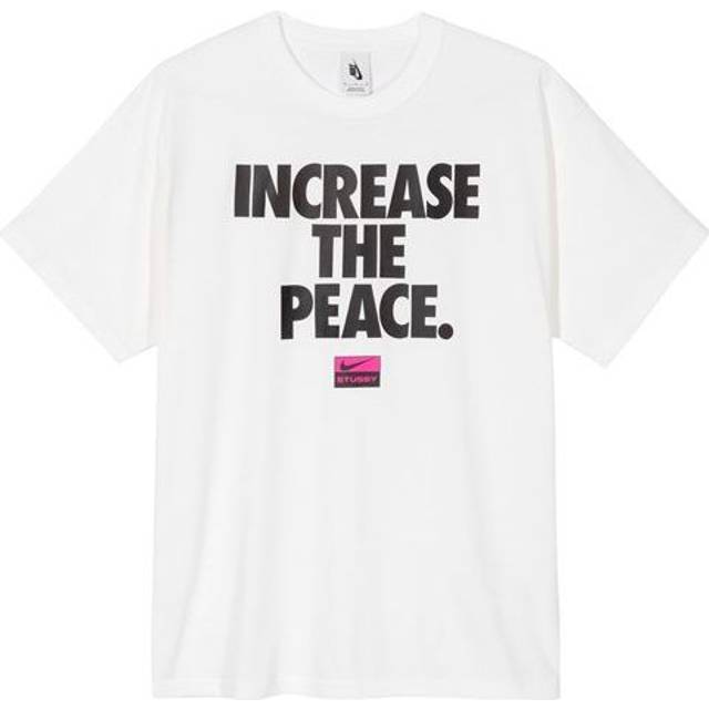 Nike x Stussy Increase the Peace T-Shirt 'White' CU9252-100 - L