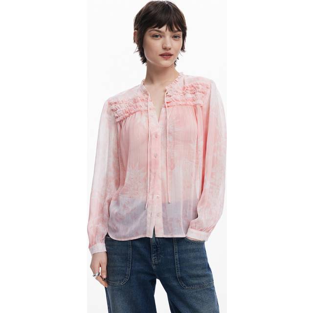 Women's blouse Desigual Enio - Rose