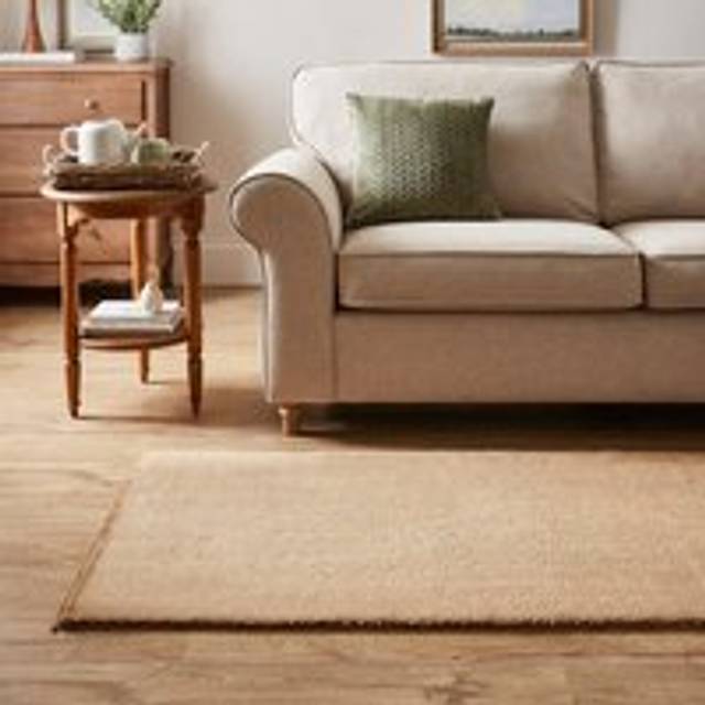 Plush Washable Shag Pile Rug - Caramel