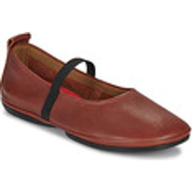 Camper for woman. K201643-012 Right Nina red leather ballerinas (39), Flat, None, Casual, Sustainable
