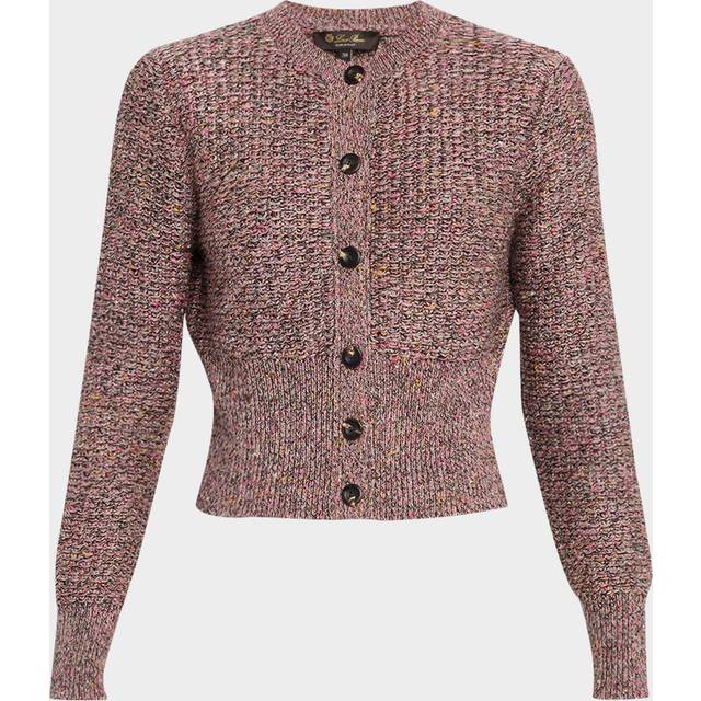 Ispra Silk Cashmere GG 5 Cardigan - CLIFF FLOWERS - 42 IT (6 US)