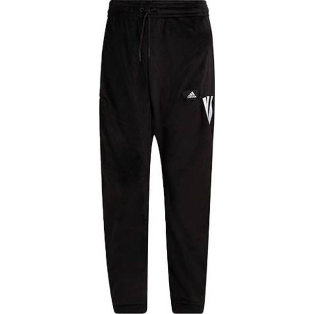 Men's adidas Waist Adjustable Bundle Feet Sports Pants/Trousers/Joggers Black H47894