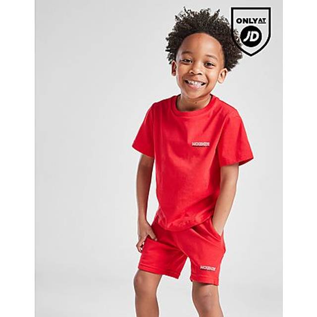 McKenzie Essential T-Shirt/Shorts Set Children - Red - Kids - 4-5Y