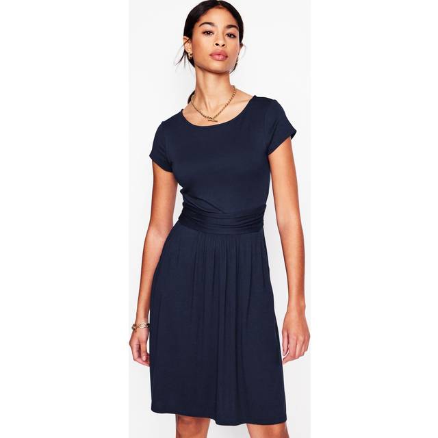 Boden Amelie Jersey Drape Dress