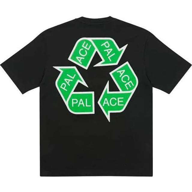 PALACE P Cycle TShirt Triangle Back Logo Short Sleeve Unisex Black - BLACK