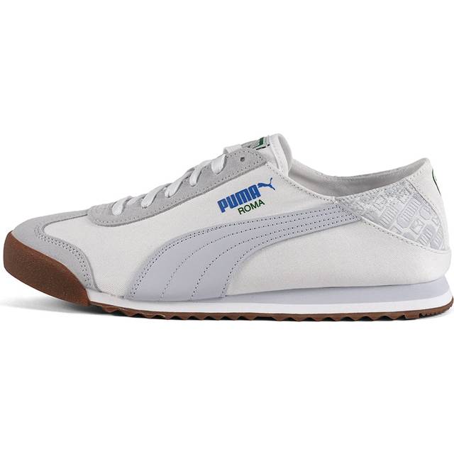 PUMA Roma Versatile Mule Sneakers 'White Grey' 398332-04 - White/Grey/Blue - 7.5