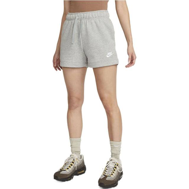 (WMNS) Nike Sportswear Club Fleece Mid-rise Shorts 'Grey' DQ5803-063 - XL