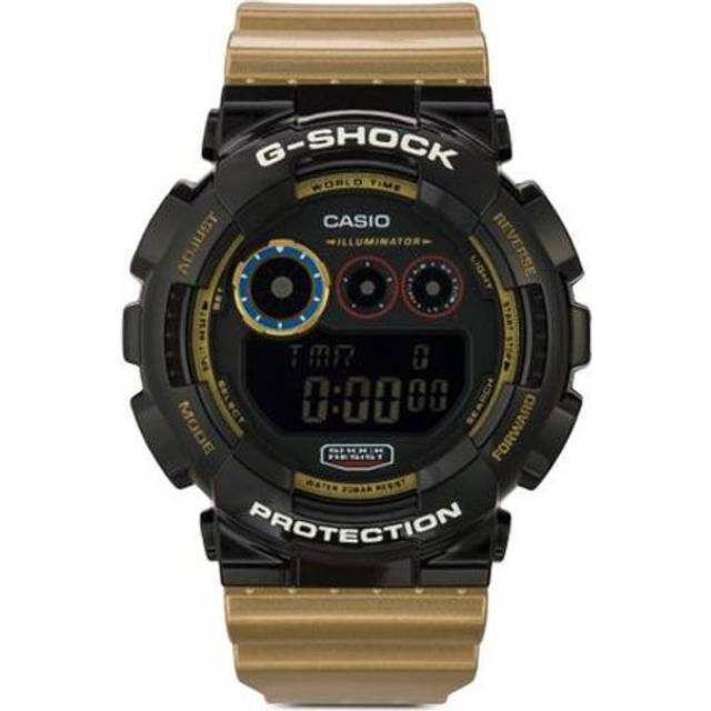 CASIO G-Shock Digital 'Black Gold' GD-120CS-1 - Blackgold - Free