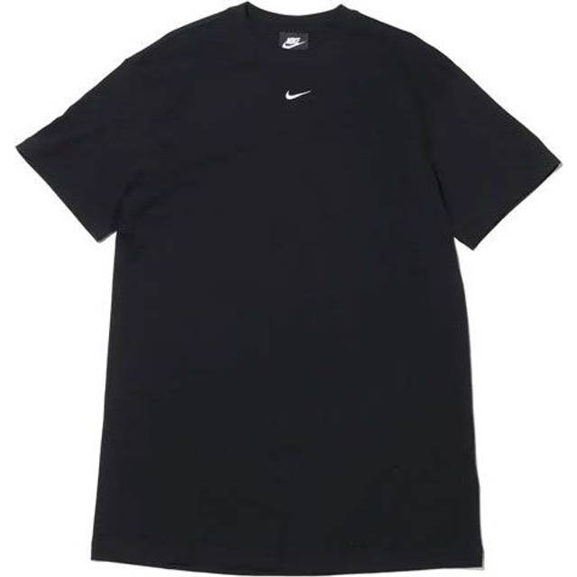 (WMNS) Nike As W Nsw Essntl Casual Sports Round Neck Short Sleeve Black Dress CJ2243-010 - Default Color