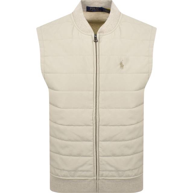Ralph Lauren Quilted Panel Gilet, Expedition Dune/Heather