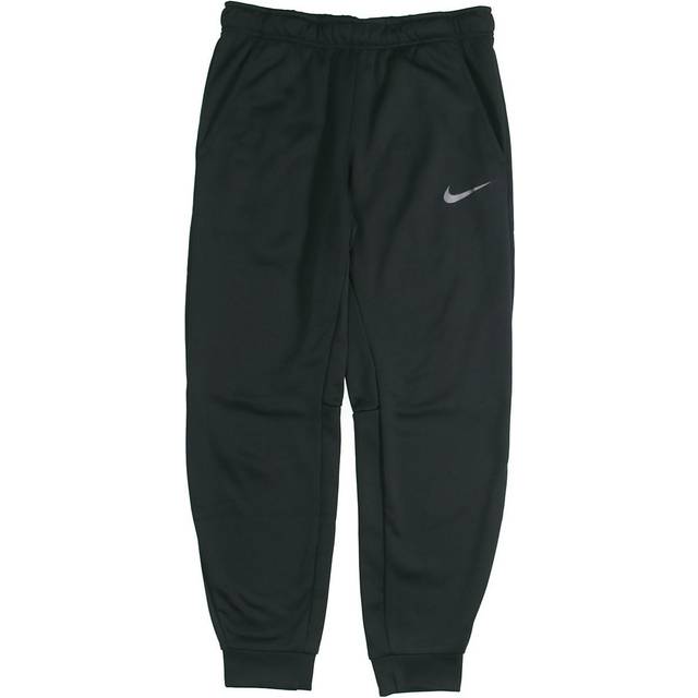 Nike logo Printed Fleece Casual Cuffed Sweatpants Men Black CV7740-010