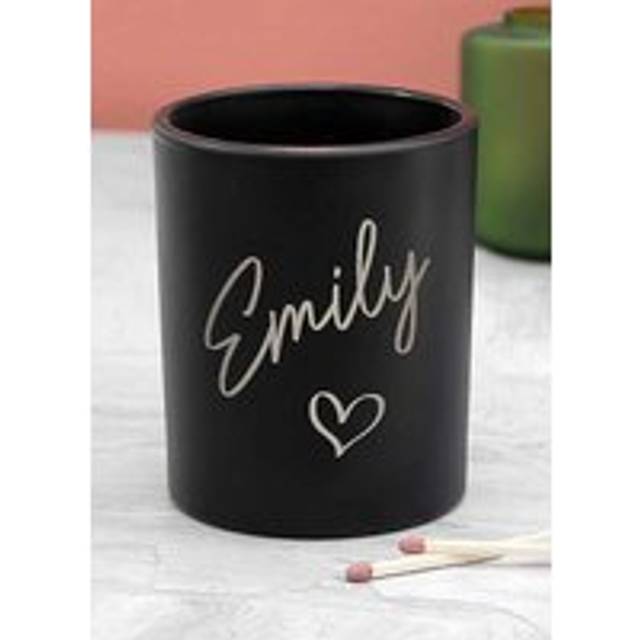 Treat Republic Personalised Heart Candle Holder