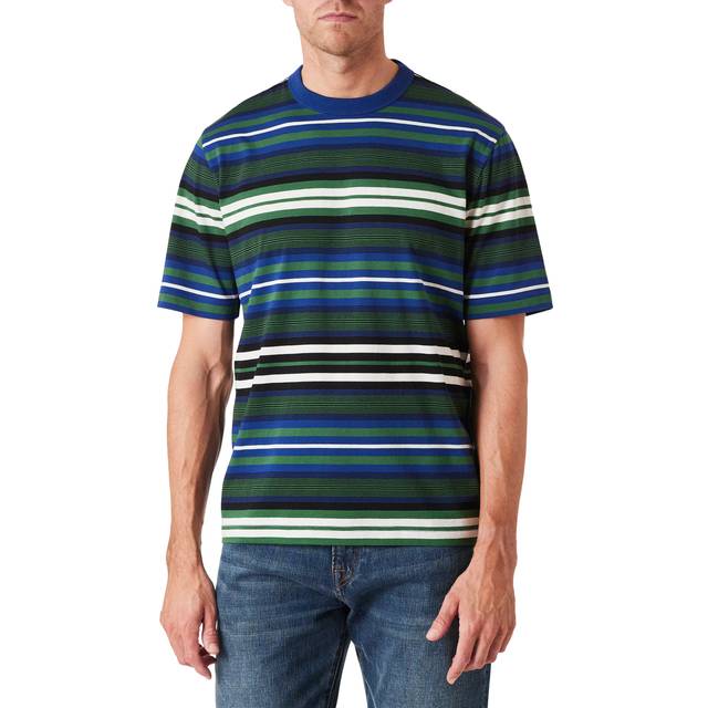PS Paul Smith Organic Cotton Regular Fit Short Sleeve Stripe T-Shirt