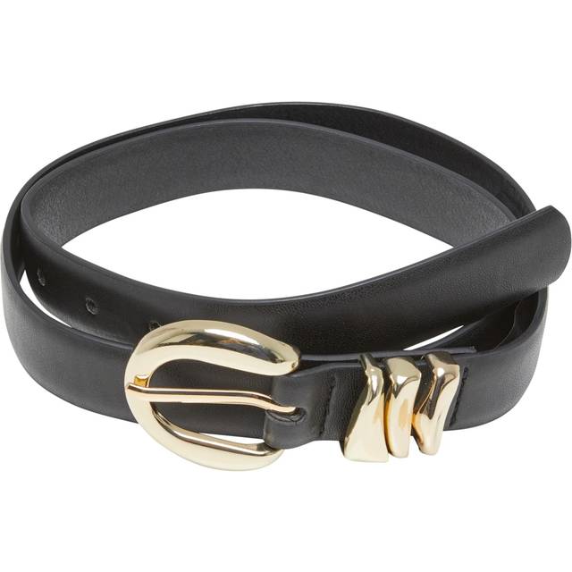 Urban Classics Accessoires UC Chunky Multiple Loop Synthetic Leather Belt Gold / L/XL Bälte