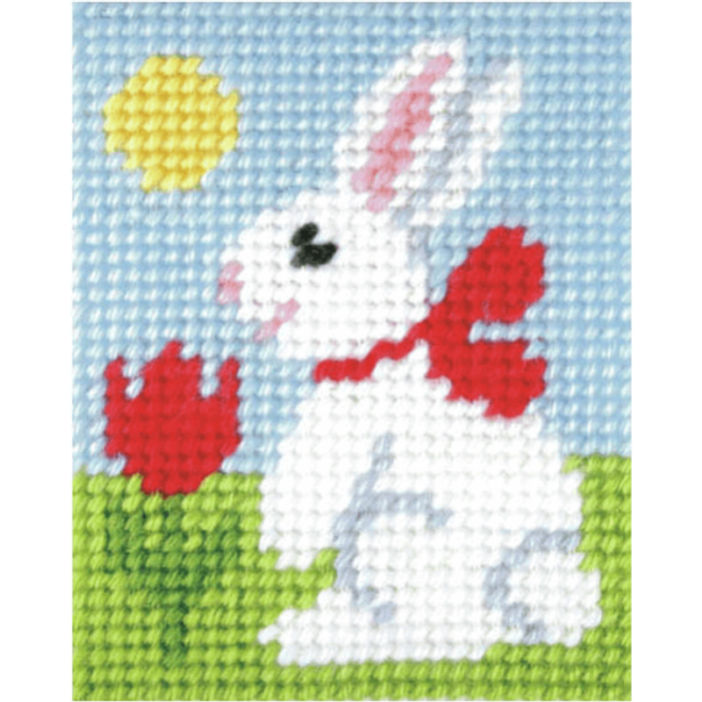 Orchidea Easter Bunny Embroidery Kit - Multicoloured