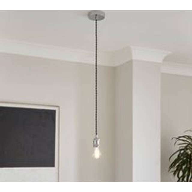 Charlie Industrial Adjustable Pendant Flex Ceiling Light Cable - Navy