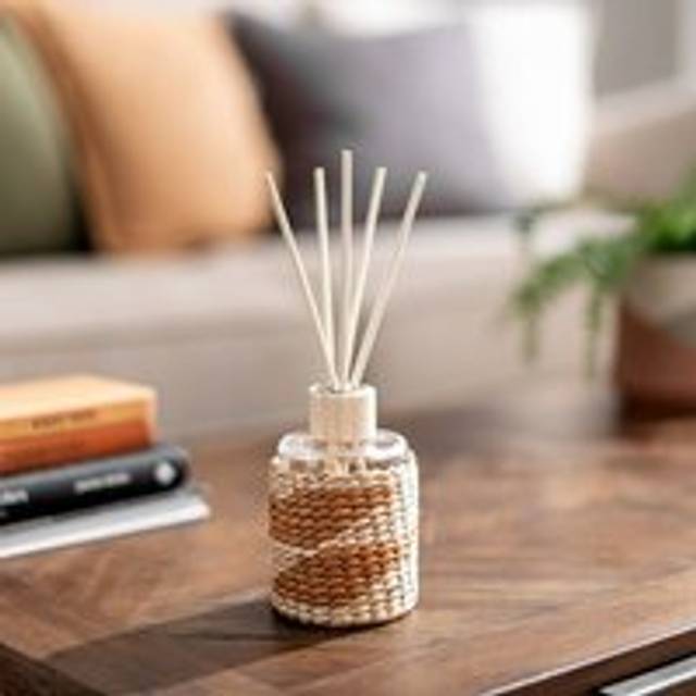 Woven Citrus & Chai Diffuser - Natural