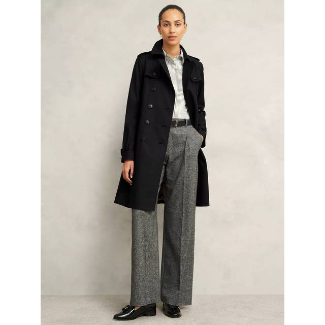 Hobbs Skylar Trench Coat, Black