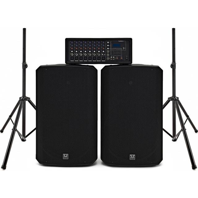 SubZero SZPA-815 300W 15" PA System With Digital Media Player 2024 Model
