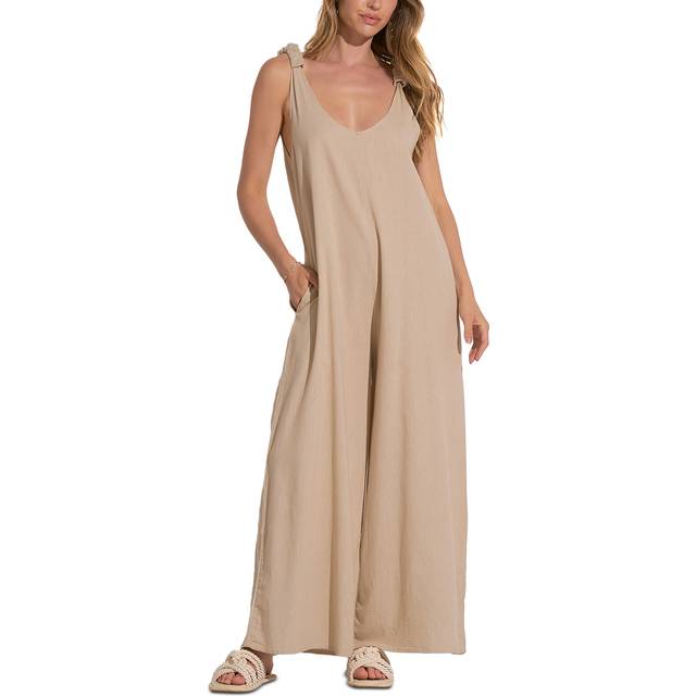 Elan V Neck Tank Jumpsuit