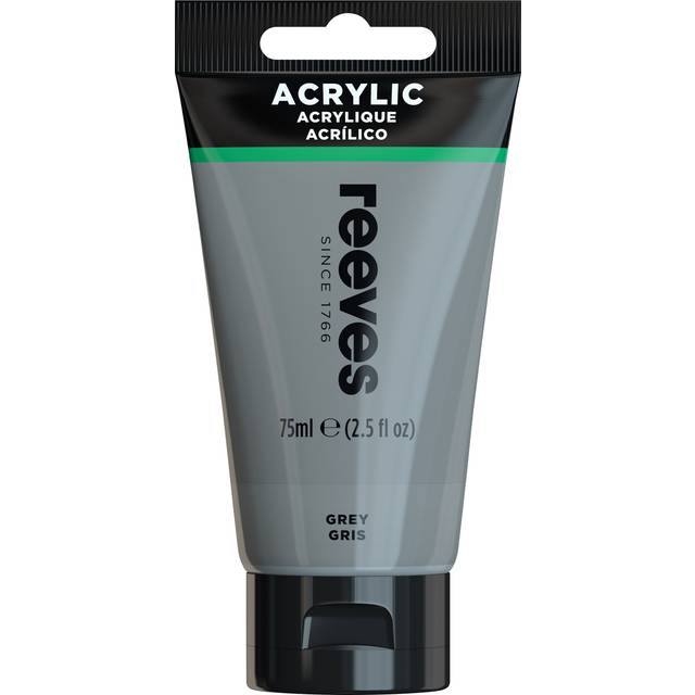Reeves Acrylic Paint 75ml - Grey