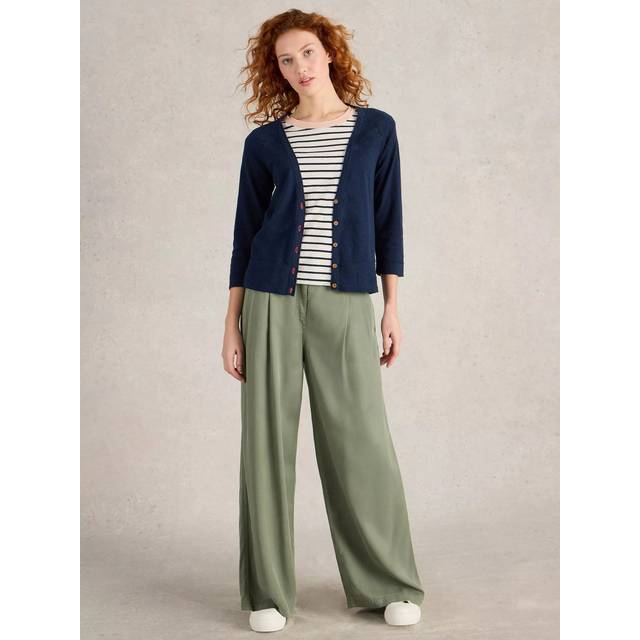 Women's White Stuff Women's Naria Cardi Dark Navy - Size: 18