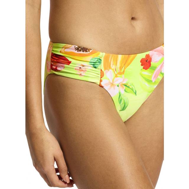 Seafolly - Bikinitrosa Ruched Side Retro - Grön