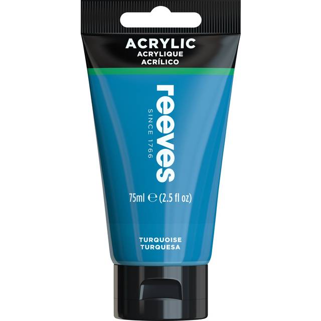 Reeves Acrylic Paint 75ml - Turquoise