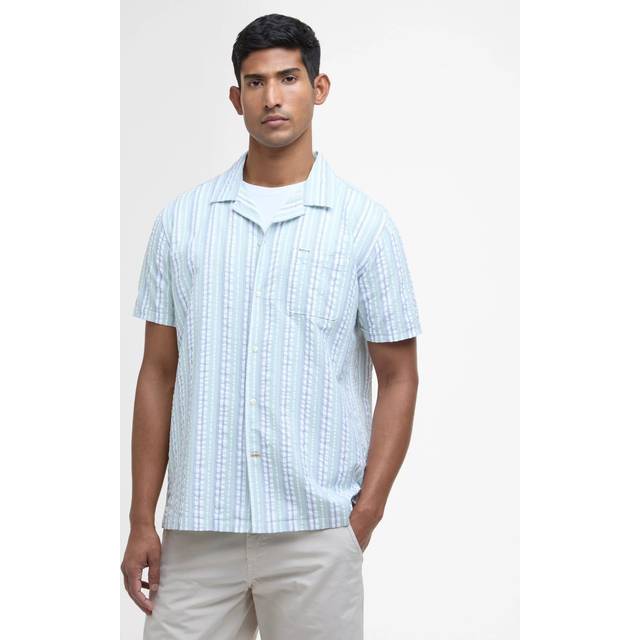 Barbour Homelane Relaxed Fit Back Hit T-Shirt - Off White, Off White, Size Xl, Men - XL