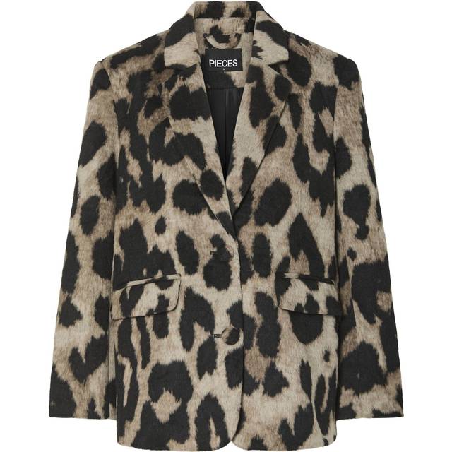pieces - Kavaj pcDemi LS Loose Blazer D2D - Svart