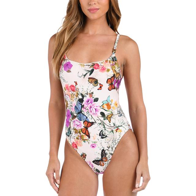 L'AGENCE Remi One-Piece Swimsuit In Vintage White - M